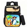 Kids 3D Hardshell School Backpack With Cartoon Design - Lightweight Ergonomic Bag Elementary Students