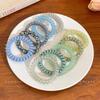 Gradient Elastic Hair Tie – High-Quality Telephone Cord Hair Accessory