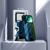 ABEEL For Xiaomi 17 Pro Max Magnetic Case Micro-Embossing 6D Printed PC TPU Aluminum Alloy Leather Phone Cover