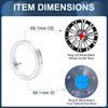 INFINAUTO Wheel Hub Centric Ring OD 68.1mm To ID 59.1mm