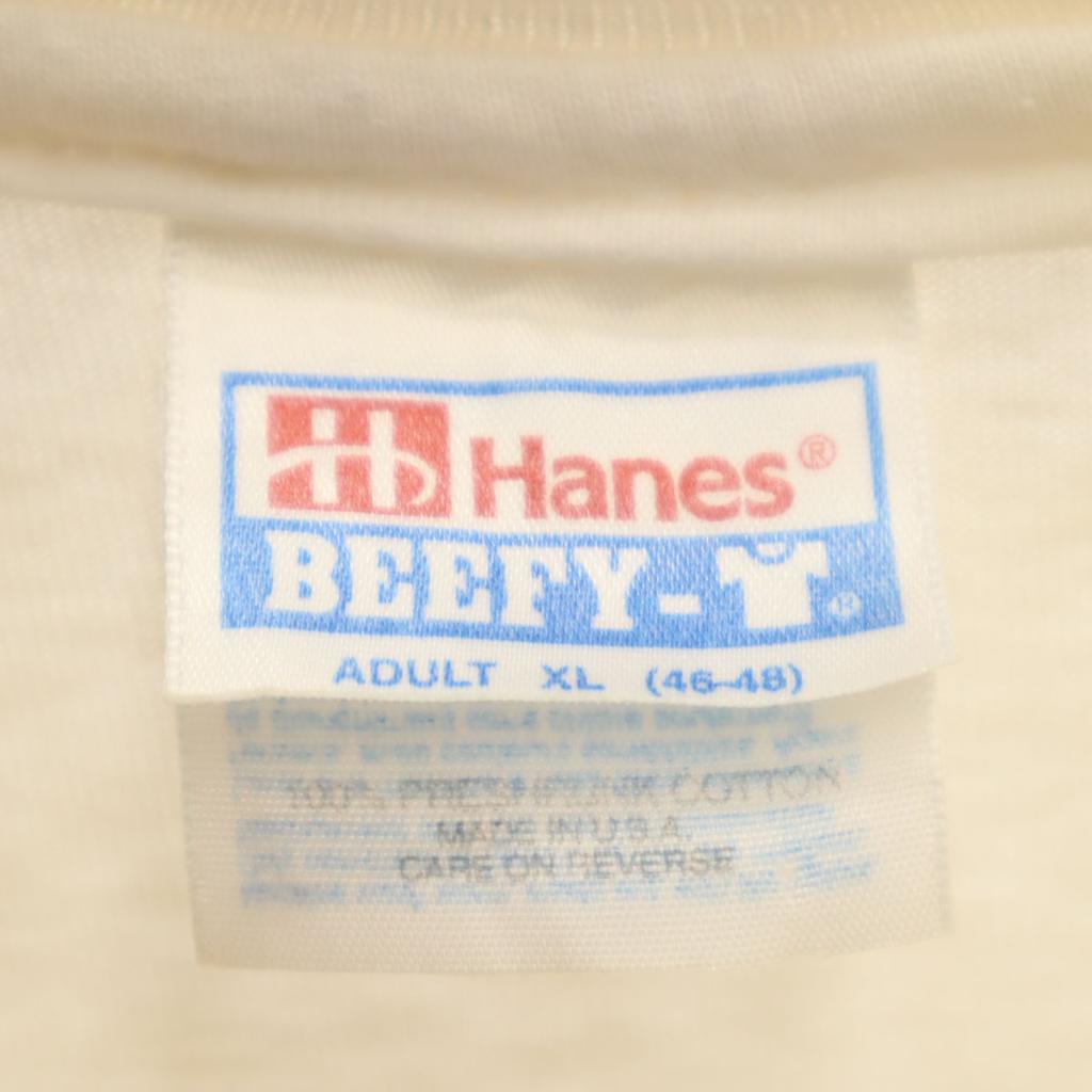 HANES 90s Made In USA Old AJAX Tools Short Sleeve T-shirt Single Stitch Men's Used
