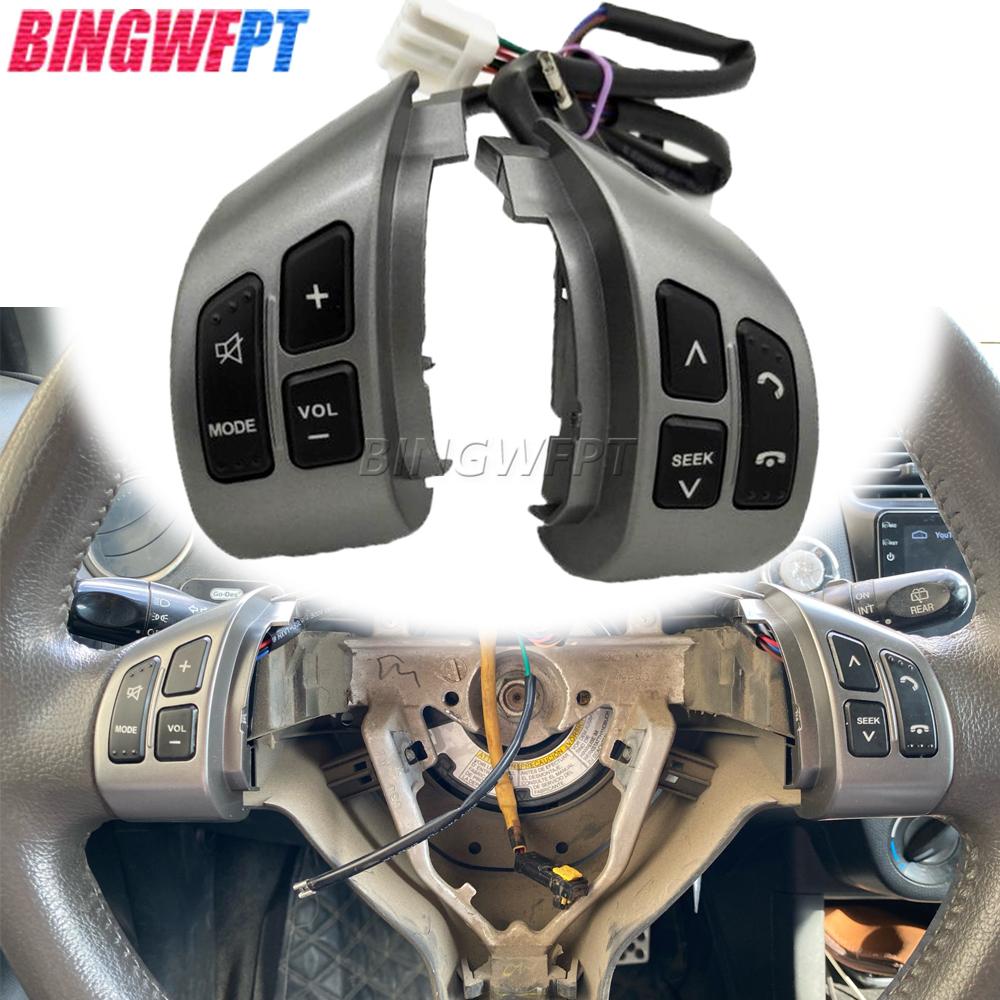 Brandnew Bluetooth Phone Media Control Button Switch For Suzuki SX4 Swift 2006-2013 Steering Wheel Button Switch Audio Volume Switch