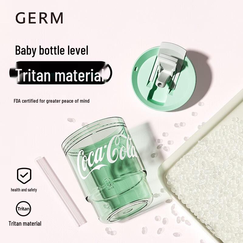 Gemige Coca-Cola vattenflaska i bambustil
