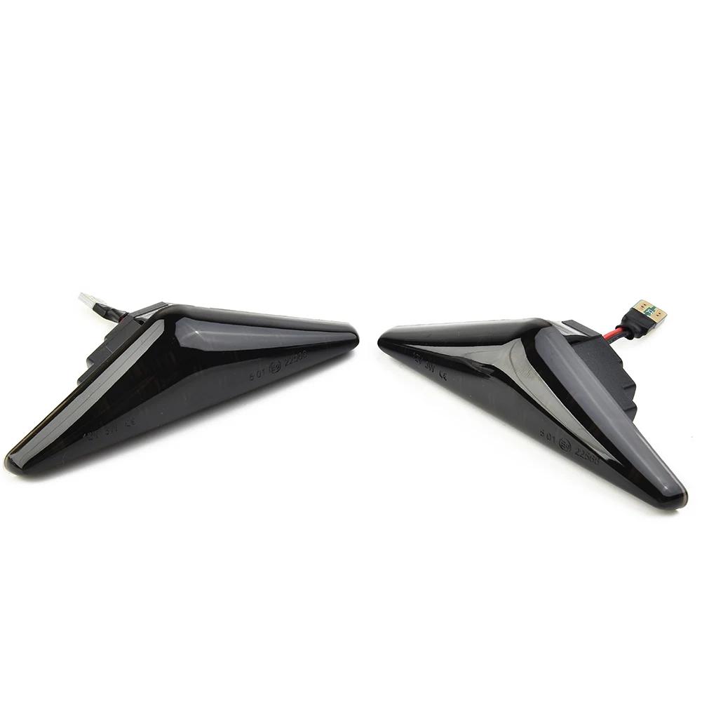 Front Dynamic Side Indicator LED Shell Black For Ford Falcon Xt XR6 XR8 FG 2008-2014 Accessories Flasher Light