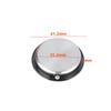 Car DIY Accessories Universal Round Car Clock Stick-On Electronic Watch Dashboard Noctilucent Decoration