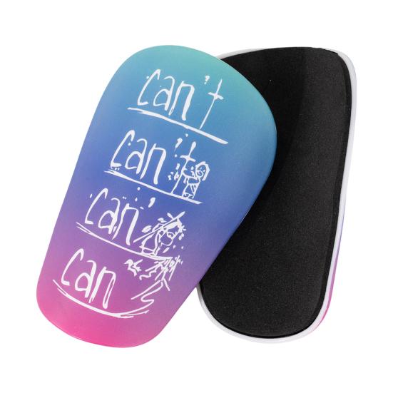 

2 шт. Щитки для футбола, миниатюрные щитки для футбола, крошечные щитки для голени, жесткая защита от столкновений для футбольных тренировок XS фиолетовый