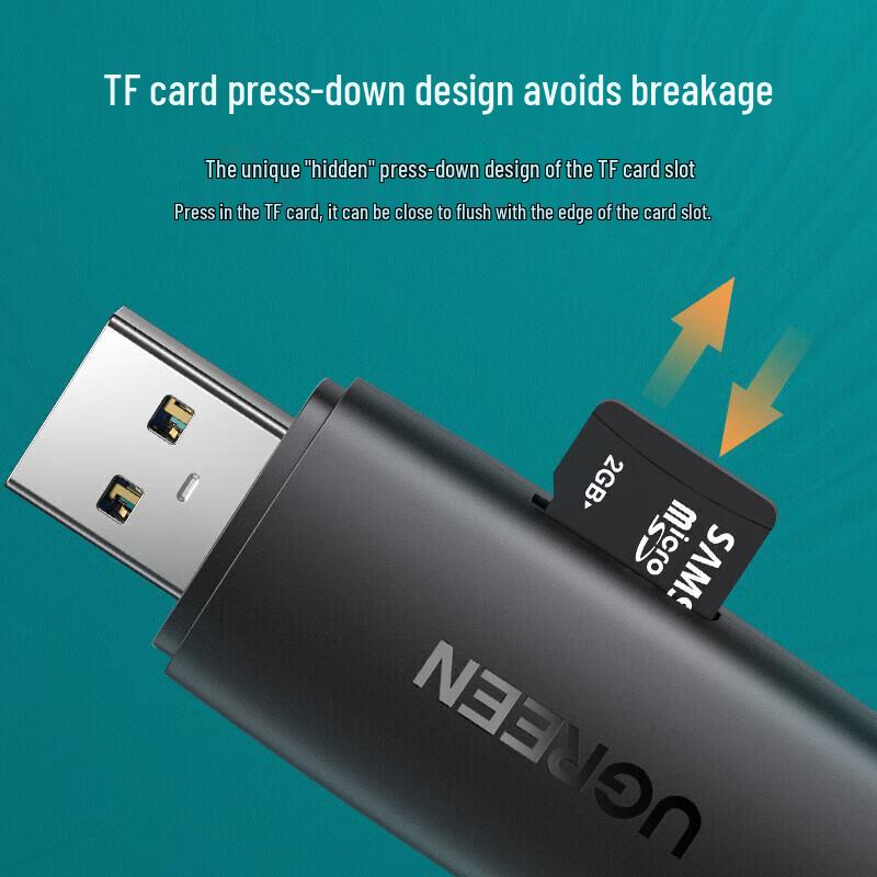 Ugreen CM304 SD/TF 2-in-1 Card Reader