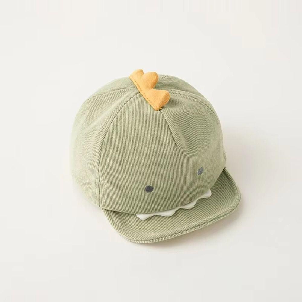 Soft Brim Baby Baseball Hat Cute Animal Kids Sun Hats Sunshade Cartoon Infant Peaked Cap Girls