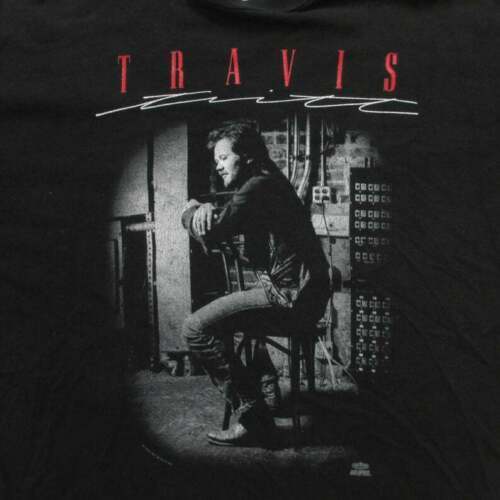 

Vintage 1990 s Travis Tritt Tour T-Shirt XL REPRINT SIZE LI965 Unisex T-Shirt XXL