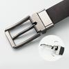 Belt for Men Rotatable Pin Buckle Leather Trousers Belt for Middle Aged and Young Men's Versatile Belt for Men