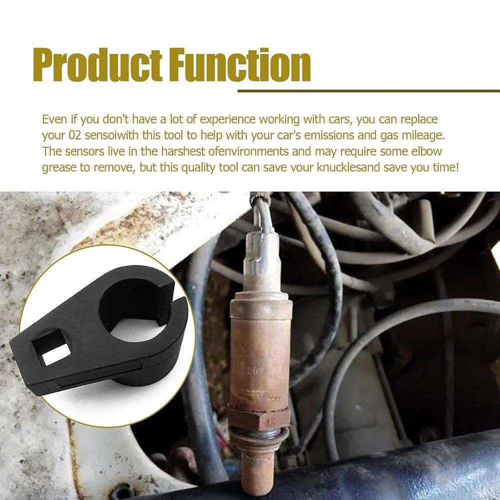 Universal Oxygen Sensor Socket Wrench 22mm Oxygen Sensor Sleeve New Car Accessories