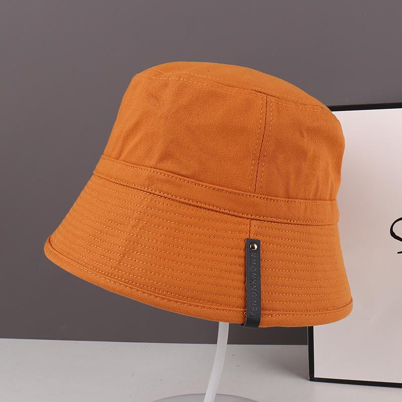 Summer Bucket Hat Women's Fashion Show Face Small Leisure Basin Hat Outdoor Travel New Sunshade Sun Protection Hat Beach Hat