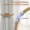 2 Pack Creative Magnetic Curtain Tiebacks Rope Knot Curtain Tiebacks Curtain Holdbacks  Home Decor