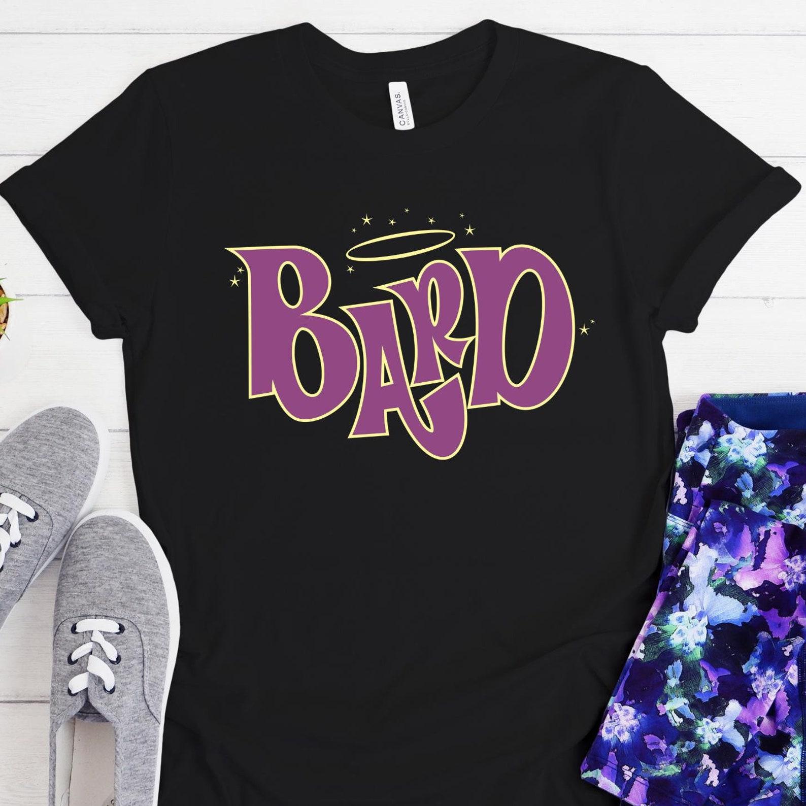 Funny Bard Class T-Shirt: DnD RPG Gamer Gift Tee M