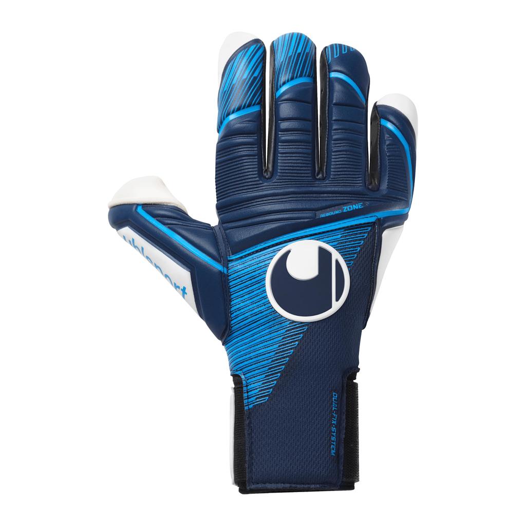 uhlsport Match Soccer GK Keeper Gloves Absolute Grip Tight Half Negative 1011348 01 9
