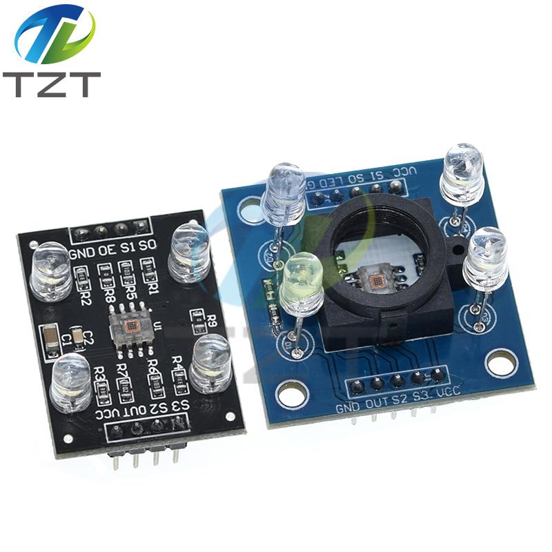 TZT Color recognition sensor TCS230 TCS3200 Color sensor Color recognition module for arduino DIY Module DC 3-5V Input