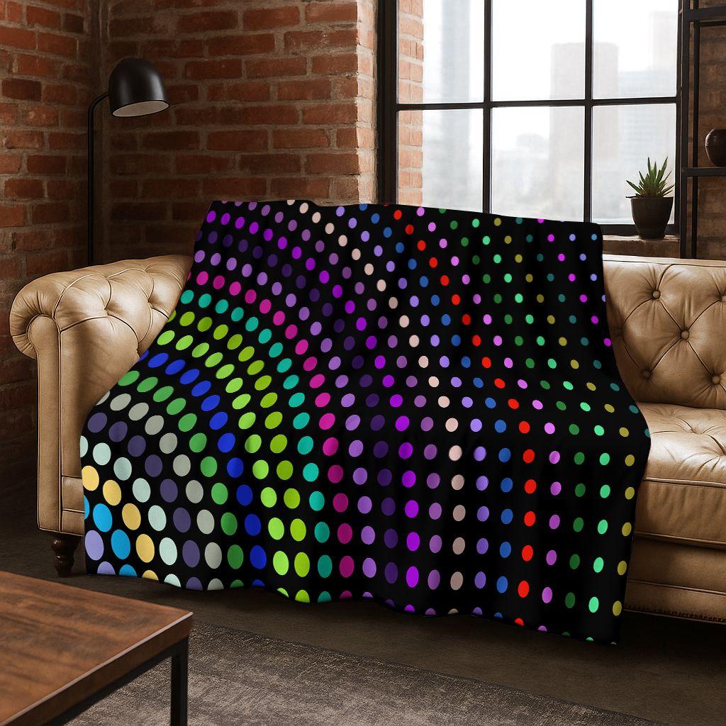 Tanzende Musik Musikalische Note Instrument Cartoon Flanell Decke, Gemütliche Weiche Überwurfdecke für Zuhause Schlafzimmer Bett Sofa Abdeckung Geschenk Kind