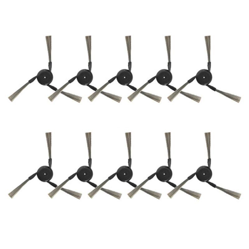 

ABWR-10PCS For Dreame X40 Ultra / S30 Pro Robot Vacuum Cleaner Washable Side Brush Replacements Accessory черный серый