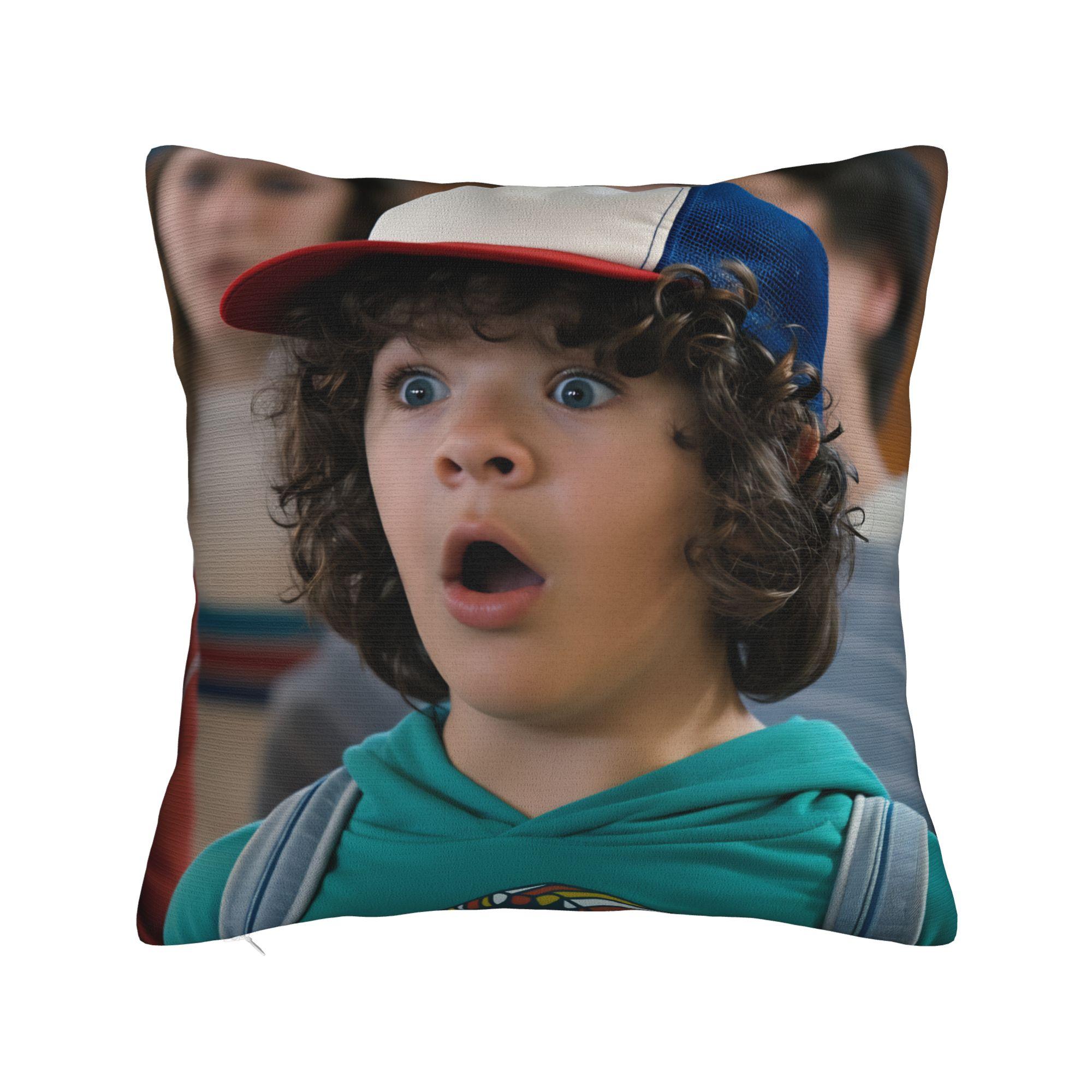 Наволочки Dustin Henderson Кавайная наволочка для офиса, автомобиля, домашнего декора Квадратная наволочка 30cmx30cm