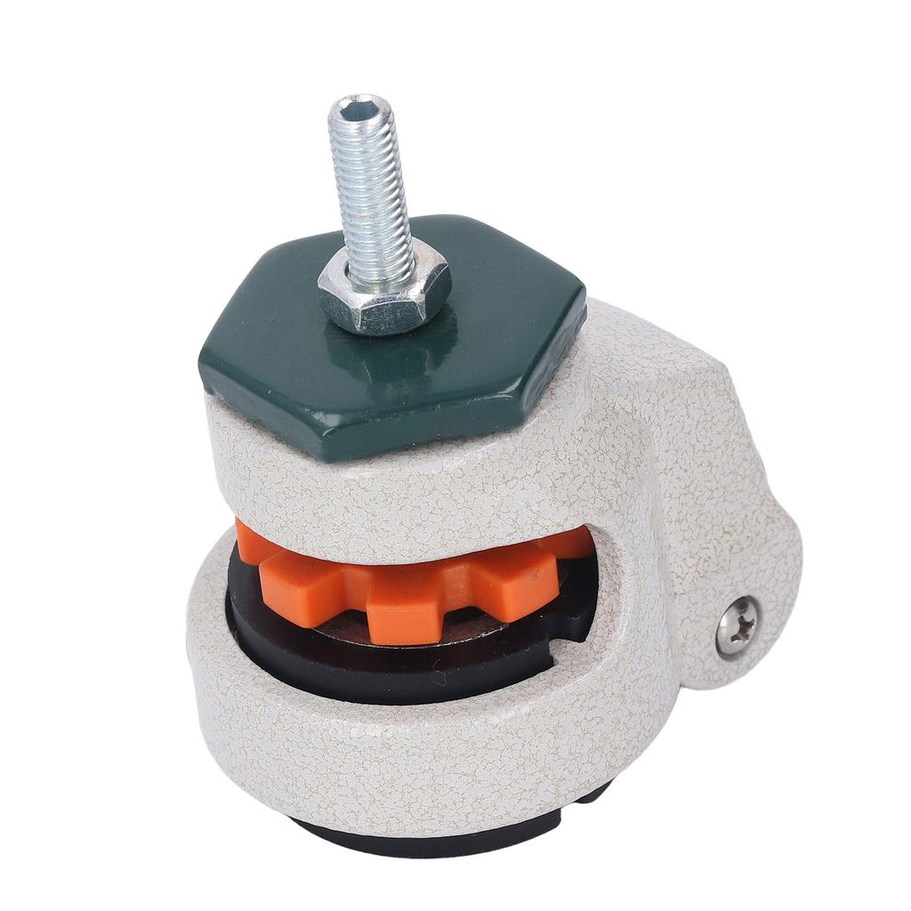 Leveling Stem Caster 40mm Outer Diameter M8 Thread Rod Rubber Base Adjustable Height Leveling Machine Stem Caste