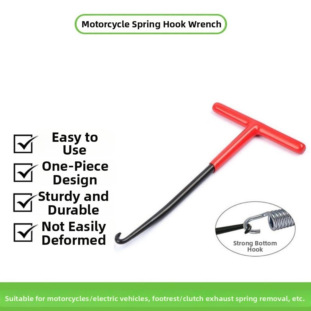 Professional Exhaust Spring Hook T Handle Spring Installer Tool Exhaust Pipe Spring Hook For ATV