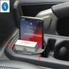 Black Plastic Car Front Seat Water Cup Holder Storage Container Box Cover Interior Accessories For Jeep Wrangler JL 2018 -