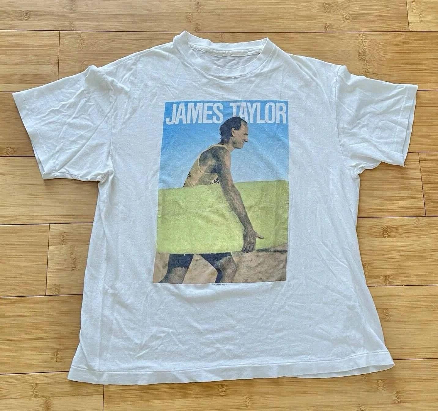 Винтажная белая футболка James Taylor Thats Why I m Here от S до 5XL Классическая рубашка SN511 XXXXL