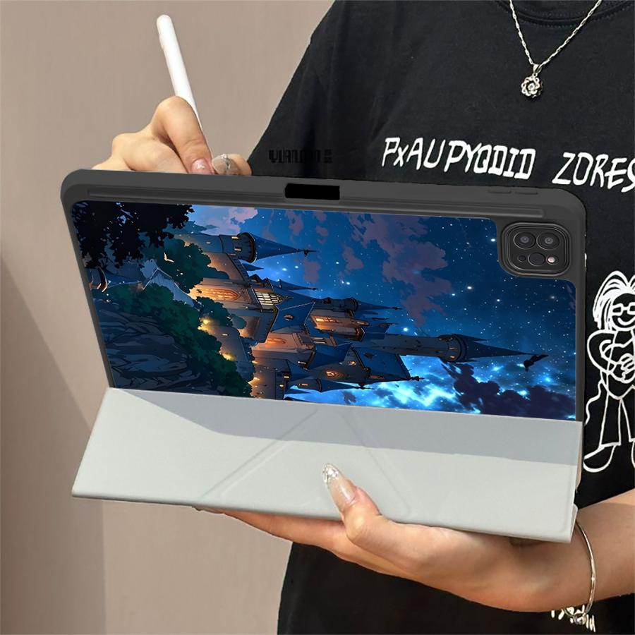 Tablet Case For iPad Air 4 5 M3 M2 1 2 M4 11inch Pro 2025 Mini 6 7 Pro 11th 10th 9th 8th 7th 12.9inch Holder Cover Cartoon