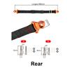 Motorcycle CNC Rescue Traction Strap Pull Sling Belt For Yamaha Kawasaki Suzuki Honda CRF YZ KX EXC SX Road Motocross Enduro