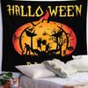 Halloween Decoration Hanging Curtains for Home Decoration Background Fabric for the Room Bedhead Wall Hanging Fabric Tapestry