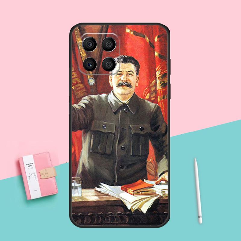Stalin Soviet For Samsung Galaxy M52 M32 M06 M16 M13 M14 M33 M12 M31 M55 M15 M11 M21 M35 M53 M34 M54 Case