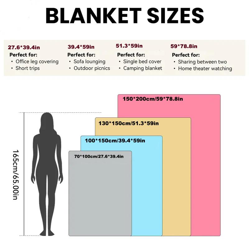 

Mandala Blanket Personalized Soft Warm Blanket for Bedroom Living Room Lightweight Soft Flannel Plush Throw Blanket 70x100cm