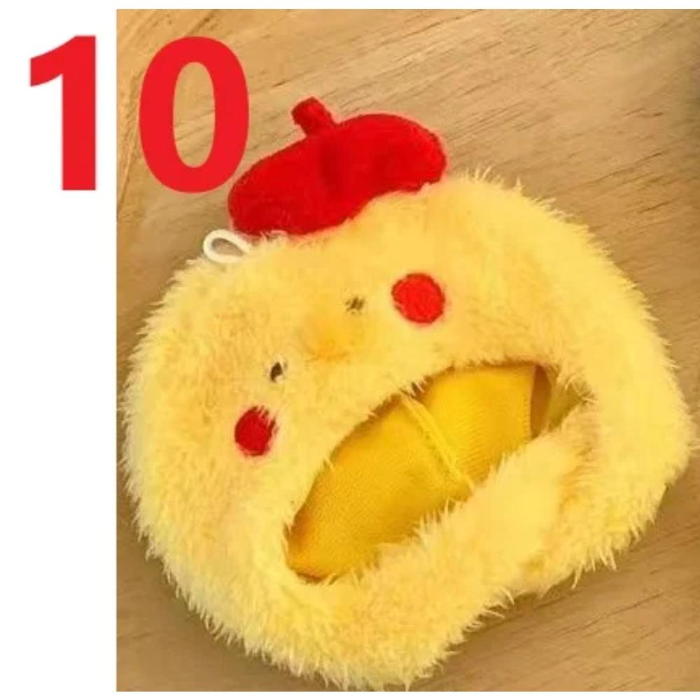 Cute 10cm Plush Clothes Game Love and Deepspace Xavier Zayne Rafayel Ralayo Sylus Cartoon Plush Cap Clothes Headwear Gift