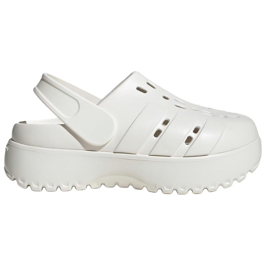 Adidas Adilette Platform Clog Cream White Women Sneakers Beige JP9576
