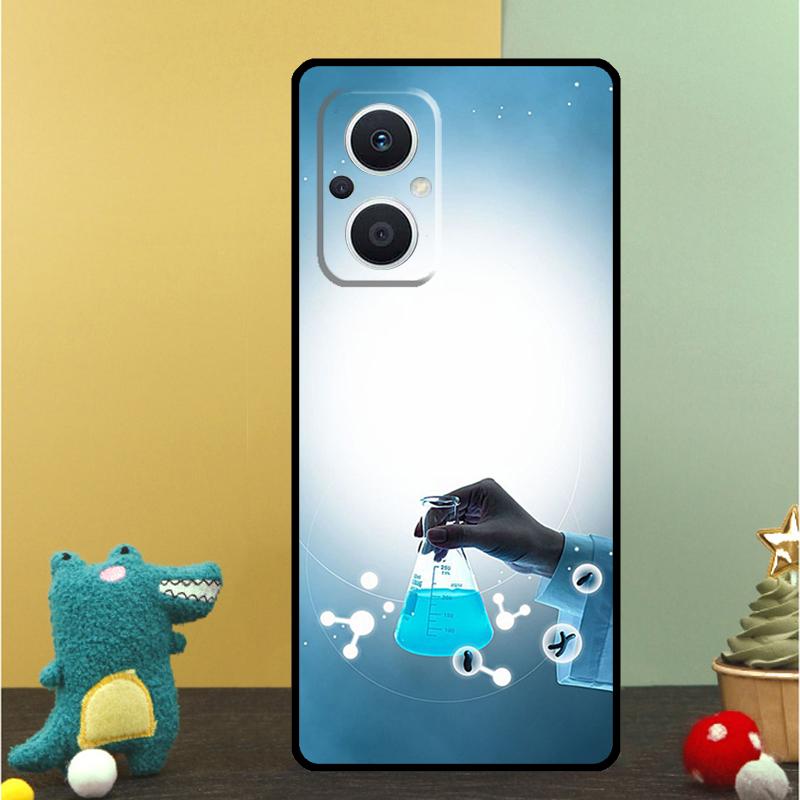 

Science Biology Laboratory Case For OPPO Reno 15F 14F 11 12 13 F 14 10 15 Pro 7 8 Lite OPPO Find X5 X6 X8 X9 Pro Cover OPPO Reno13 F