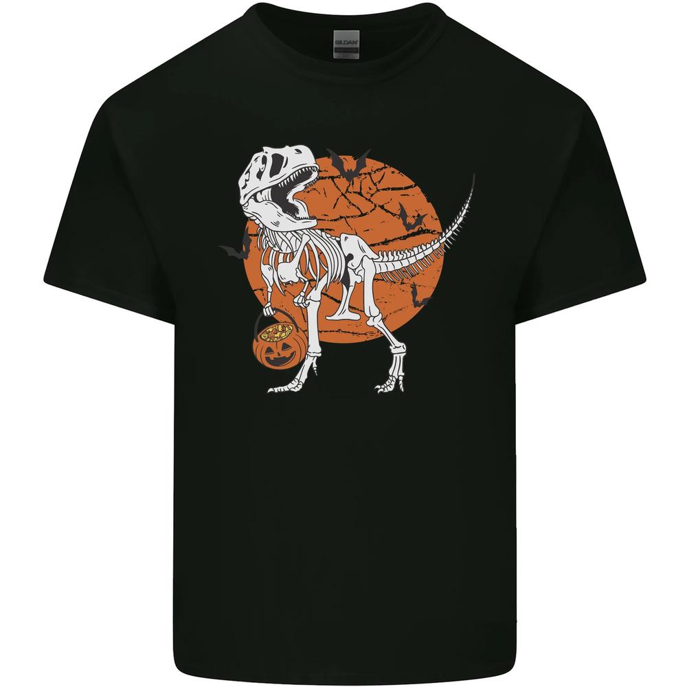 Dinosaur Halloween TRex Unisexs Cotton TShirt Tee Top