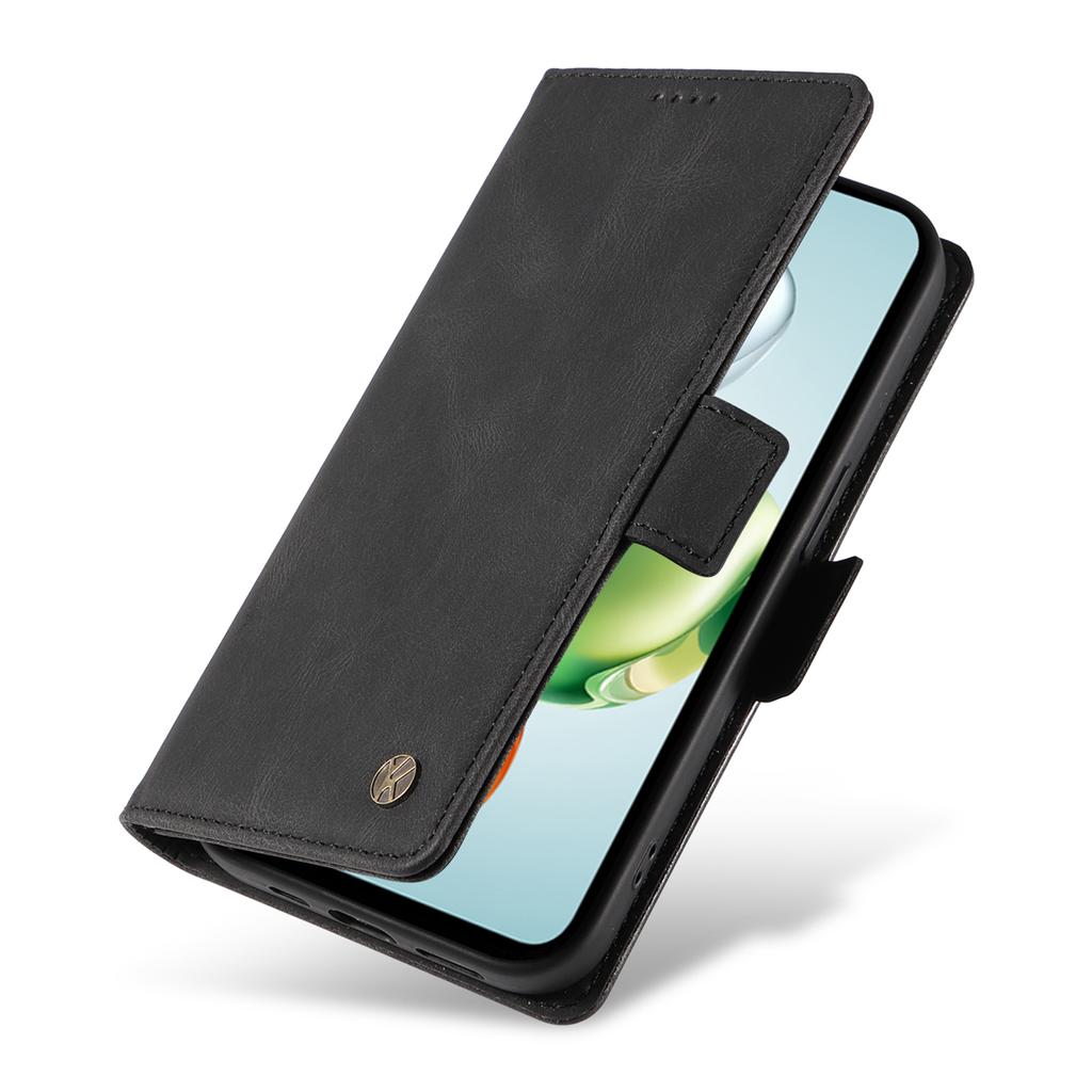 YIKATU YK-005 For Honor Play 60 Plus 5G/Play 9T/X7c 4G/200 Smart 5G Case PU Leather Wallet Phone Cover Skin Touch Feeling