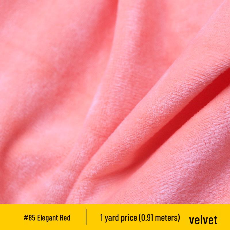 Crystal Soft 1mm Short Plush Fabric for Dolls & Pillows