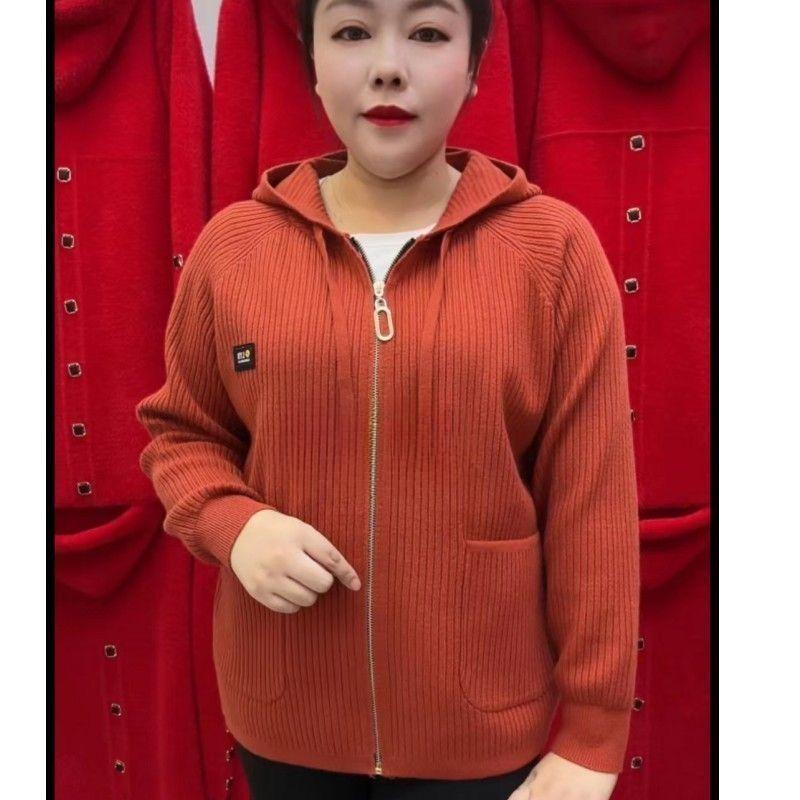 Stylish and Comfortable Plus Size Mom Jacket for Middle-aged and Elderly Women In Spring and Autumn