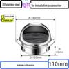 304 Stainless Steel Ventilation Cap: Rain-Proof Exhaust Cover for Exterior Wall and Range Hood, PVC Compatible