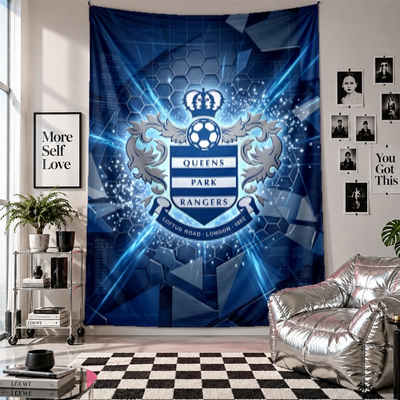 Queens Park Rangers Football Wall Tapestry Home Decor Wall Hanging Cloth for Bedroom Living Room Background