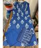 Indian Designer Top Tunic Kurta Pant Dupatta Set Women Bollywood Kurti Salwar Suit