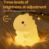 Cute Dinosaur Night Light LED Silicone Bedside Lamp Decoration Soft Lighting Atmosphere Nightlights For Kids Room Sleeping Lamp