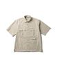 ComfortFlex Shirt Tops Shirt Short Sleeve GREIGE M [Snow Peak] S/S SH-26SU007 Men's Women's