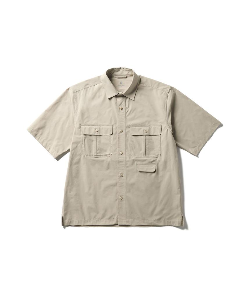 ComfortFlex Shirt Tops Shirt Short Sleeve GREIGE M [Snow Peak] S/S SH-26SU007 Men's Women's