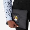 Kenzo Tiger Year Gold Tiger Head Logo Embroidered Print Document Pouch Unisex Pouch Black FB5-5PM222-F29-99