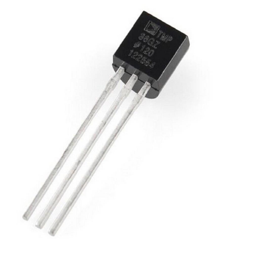 

New 1PC High Quality Durable TMP36GT9Z TO-92 Temperature Sensor Current 50uA