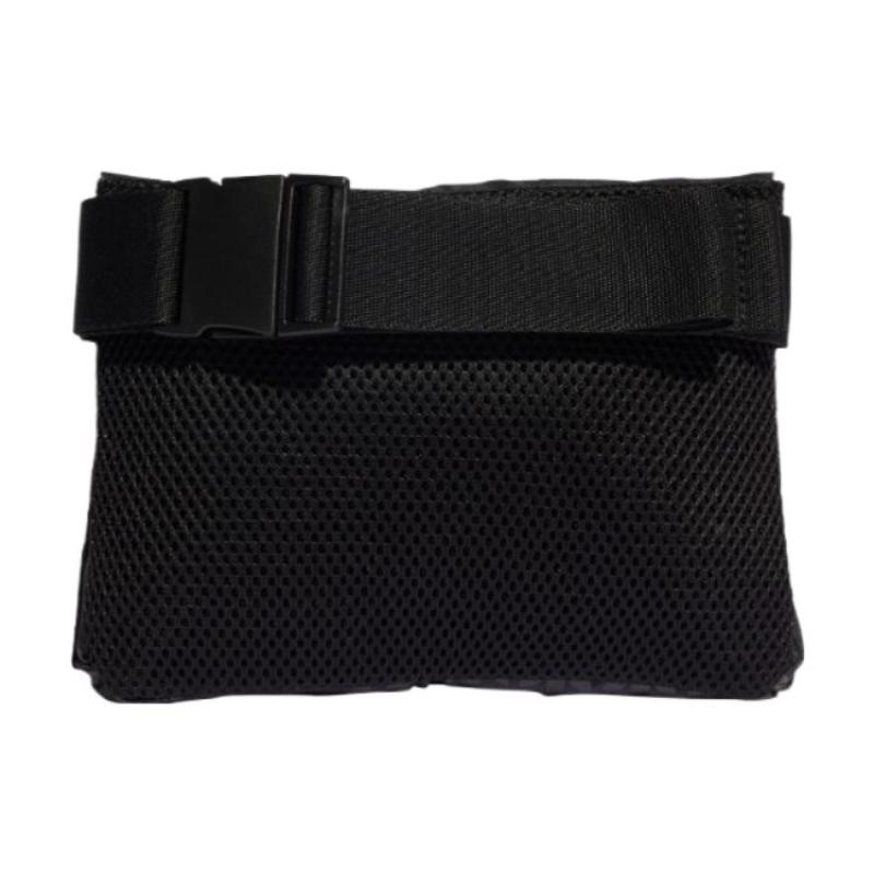 Adidas Recycled Material Patchwork Jacquard One Shoulder Handbags Regular Women's Black Adidas II3415