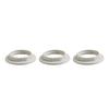 3Pcs E14 Plastic Lampshade Collar Ring Thread Lamp Light Shade Parts Bulb Holder Adapter Washer Transverter Retaining Fitting
