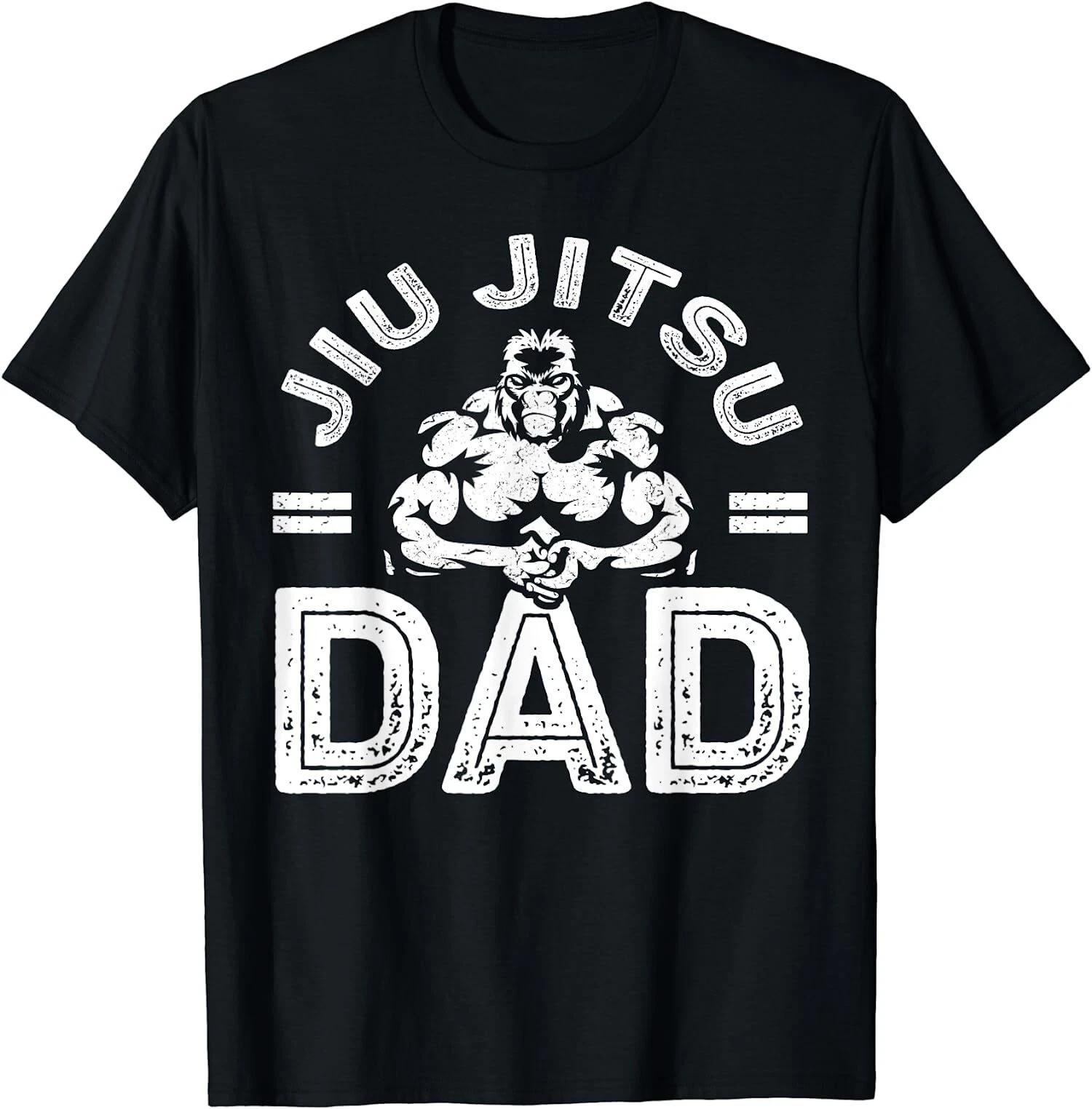 Jiu Jitsu Dad, Martial Arts Brazilian JiuJitsu T-Shirt S